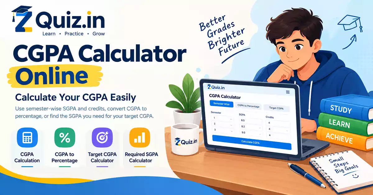CGPA Calculator Online - Free Semester-wise and Target CGPA Tool for College Students
